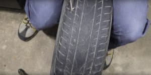 Remove the nail from the tire