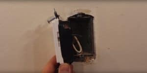 Tape the electrical outlet